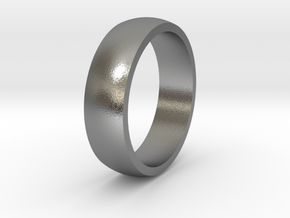 Wedding Band 5mm wide in Natural Silver