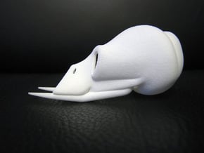Alien Skull Decorative in White Natural Versatile Plastic