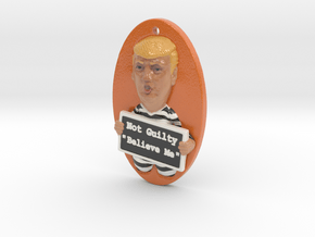 Clown-in-Chief   (The Christmas Ornament) in Glossy Full Color Sandstone: Medium
