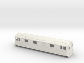 Swedish SJ electric locomotive type Dg2 - H0-scale in White Natural Versatile Plastic