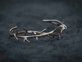 Thorn Bracelet in Polished Brass