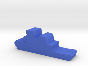 Game Piece, Tugboat in Blue Processed Versatile Plastic