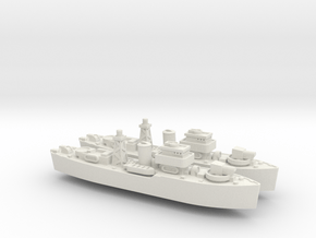 HMNZS Kiwi 1/1800 in White Natural Versatile Plastic