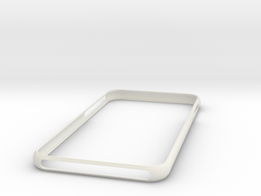 Bumper for iPhone X in White Premium Versatile Plastic