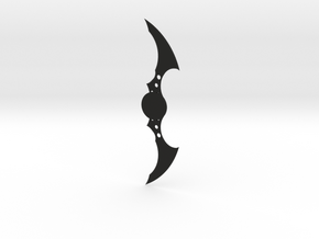 Batarang in Black Natural Versatile Plastic