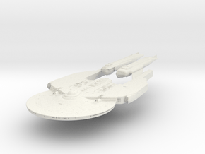 NewYork Class Refit  HvyGunCruiser in White Natural Versatile Plastic