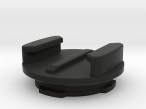 Quadlock Male to GoPro Female clip Adapter in Black Natural Versatile Plastic