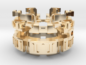 HILT GX16 Connector Holder MHS-V2 METAL in 14k Gold Plated Brass