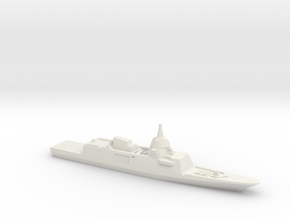 DCNS FREMM-ER Concept (2012 Design), 1/2400 in White Natural Versatile Plastic