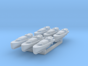 US Navy 35ft motor boat 1/700 in Tan Fine Detail Plastic