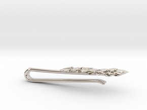 Wheat Tie Bar in Platinum