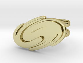 Frankfurt Universe ring in 18k Gold Plated Brass: 8 / 56.75