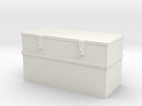 1/16 Fire Fly Turret Stowage Bin in White Natural Versatile Plastic