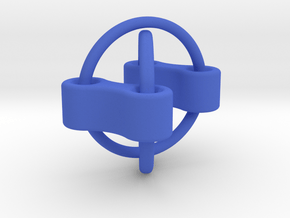 Chain Fidget Toy in Blue Processed Versatile Plastic