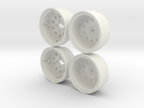 Marui Hunter/Galaxy Rear Wheel set in White Natural Versatile Plastic