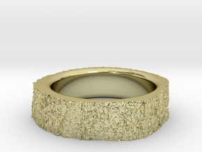 Tree Ring in 18k Gold Plated Brass: 3.5 / 45.25