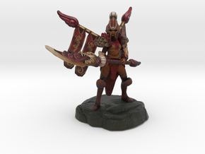 Legion Commander (Commander of the Dragon Guard) in Full Color Sandstone