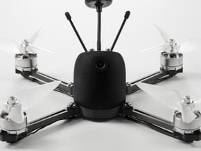 Exversa Juno racing drone - shell in Black Natural Versatile Plastic