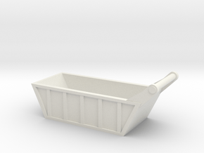 1:87 scale Bedding Box in White Natural Versatile Plastic