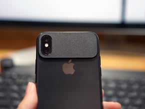 MINIMALPAD minimal bumper protector for iPhone X in Black Premium Versatile Plastic