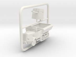 1/56 2 cm Flak 38 Selbstfahrlafette auf Unic P.107 in White Natural Versatile Plastic