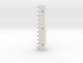 Metal/Plastic recoil gear rock in White Natural Versatile Plastic