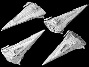 (Armada) Centurion Battlecruiser in White Natural Versatile Plastic