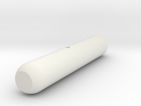 Flare Large Solid in White Natural Versatile Plastic