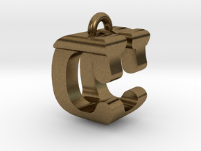 3D-Initial-CU in Natural Bronze