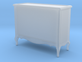 Printle Thing Chest of Drawers 01 - 1/72 in Smooth Fine Detail Plastic