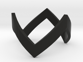 WonderWoman THK Ring in Black Premium Versatile Plastic: 4 / 46.5