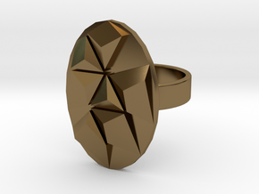 Gemini Ring in Polished Bronze: 4.5 / 47.75