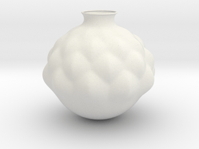 Vase J1817 in White Natural Versatile Plastic