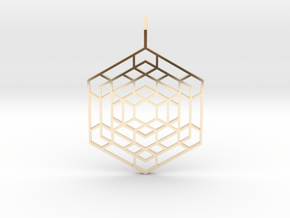 Cube of Truth in 14K Yellow Gold