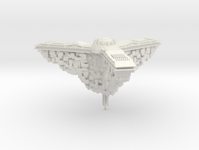 Narn Space Station 100mm in White Natural Versatile Plastic