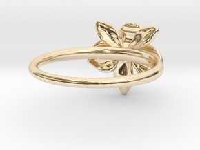 Petite Orchid in 14k Gold Plated Brass: 5 / 49