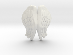 Printle Thing Angel Wings I - 1/24 in White Natural Versatile Plastic