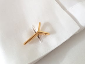 YOUNIVERSAL ONE Cufflinks. Pure Elegance for Him in 18K Gold Plated