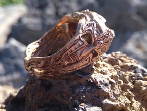 War Ring in Natural Bronze: 10.5 / 62.75