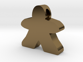 Meeple in Polished Bronze
