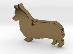 Corgi's Pose for Best of Breed in Polished Bronze