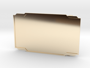 The Quick Draw in 14k Gold Plated Brass