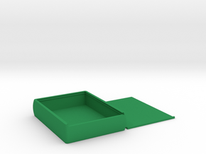 Medium Sized Durable Survival Box in Green Processed Versatile Plastic