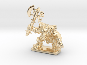 HeroQuest FrozenHorror 28mm heroic scale miniature in 14k Gold Plated Brass