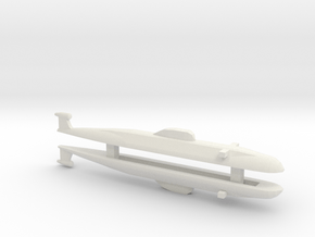 Victor Class SSN x 2, 1/1800 in White Natural Versatile Plastic