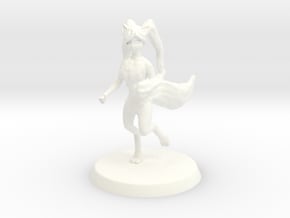 Chaos Daemon - Herald of Tzeentch/Kitsune Eldar in White Processed Versatile Plastic