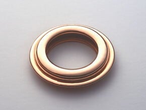  PNEUS Pendant (Michelin) in 14k Rose Gold Plated Brass