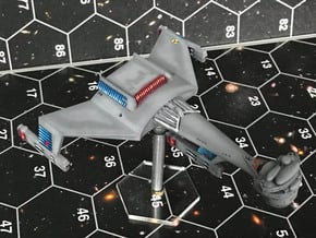 3125 Scale Klingon C8B Dreadnought WEM in Tan Fine Detail Plastic