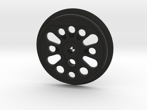 XXL Boxpok Flanged Driver with Traction Groove in Black Premium Versatile Plastic