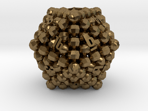 D20 Balanced - Balls in Natural Bronze